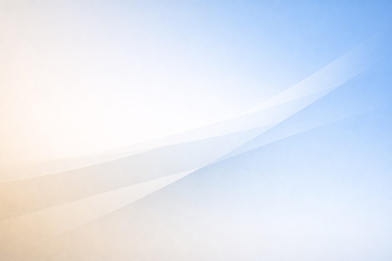 “Minimal gradient with rising diagonal shapes representing gentle forward momentum.”